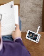 REER Video monitor digital pentru bebelusi cu camera rotativa si urmarire inteligenta a miscarii BabyCam XL 80440