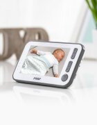 REER Video monitor digital pentru bebelusi cu camera rotativa si urmarire inteligenta a miscarii BabyCam XL 80440