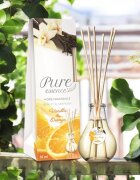 Revers Difuzor cu betisoare parfumate Pure Essence vanilie si flori de portocala 50 ml