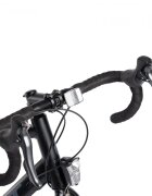 Rich Bicicleta Carpat Pro C27216C NegruGri de orassosea tip semicursiera roti 28 inch 16 viteze inaltime utilizator 170-195 cm greutate suportata 120 kg