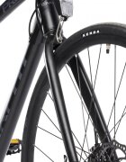 Rich Bicicleta Carpat Pro C27216C NegruGri de orassosea tip semicursiera roti 28 inch 16 viteze inaltime utilizator 170-195 cm greutate suportata 120 kg