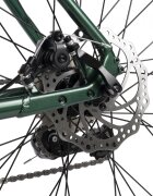 Rich Bicicleta Carpat Pro C27216C VerdeNegru de orassosea tip semicursiera roti 28 inch 16 viteze inaltime utilizator 170-195 cm greutate suportata 120 kg