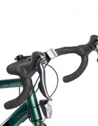 Rich Bicicleta Carpat Pro C27216C VerdeNegru de orassosea tip semicursiera roti 28 inch 16 viteze inaltime utilizator 170-195 cm greutate suportata 120 kg