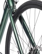 Rich Bicicleta Carpat Pro C27216C VerdeNegru de orassosea tip semicursiera roti 28 inch 16 viteze inaltime utilizator 170-195 cm greutate suportata 120 kg