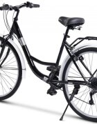 Rich Bicicleta City Classic Echipare Linie Carpat 21 Viteze roti 26 Inch fV-Brake R2632A Negru