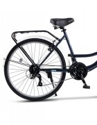 Rich Bicicleta R2632A Albastru City Classic 21 viteze roti 26 inch frane V-Brake greutate suportata 120 kg