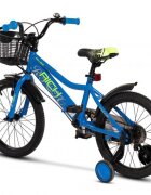 RICH BIKE Bicicleta pentru copii 5-7 ani Rich R1805A AlbastruVerde 18 inch