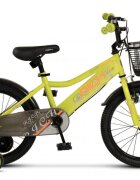 RICH BIKE Bicicleta pentru copii 5-7 ani Rich R1805A VerdePortocaliu 18 inch