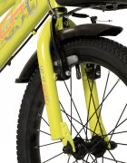 RICH BIKE Bicicleta pentru copii 5-7 ani Rich R1805A VerdePortocaliu 18 inch
