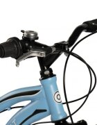 RICH BIKE Bicicleta pentru copii MTB-FS Carpat Alpin C20279A AlbastruAlbNegru 20 inch schimbatoare Shimano frane V-brake
