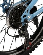 RICH BIKE Bicicleta pentru copii MTB-FS Carpat Alpin C20279A AlbastruAlbNegru 20 inch schimbatoare Shimano frane V-brake
