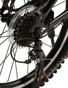 RICH BIKE Bicicleta pentru copii MTB-FS Carpat Alpin C20279A NegruVerde 20 inch schimbatoare Shimano frane V-brake