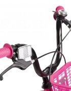 RICH BIKE Bicicleta pentru copii R1405A RozAlb roti 14 inch frana fata V-Brake frana spate tambur roti ajutatoare greutate utilizator 40 kg