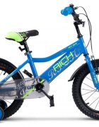 RICH BIKE Bicicleta pentru copii Rich R1605A roti 16 inch 4-6 ani AlbastruVerde