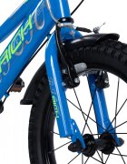 RICH BIKE Bicicleta pentru copii Rich R1605A roti 16 inch 4-6 ani AlbastruVerde