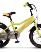 RICH BIKE Bicicleta pentru copii Rich R1605A roti 16 inch 4-6 ani VerdePortocaliu