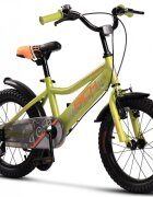 RICH BIKE Bicicleta pentru copii Rich R1605A roti 16 inch 4-6 ani VerdePortocaliu