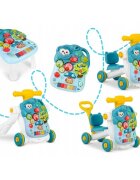 Ricokids Antemergator 4 in 1 cu diverse activitati si sunete albastru