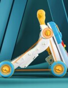 Ricokids Antemergator 4 in 1 cu diverse activitati si sunete albastru