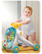 Ricokids Antemergator 4 in 1 cu diverse activitati si sunete albastru
