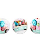 Ricokids Antemergator din lemn tip magazin cu inghetata si diverse activitati 48 x 27.5 x 40.5 cm RK-873