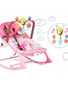 Ricokids Balansoar 3 in 1 cu vibratii 7303 roz