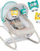 Ricokids Balansoar cu vibratii si muzica gri