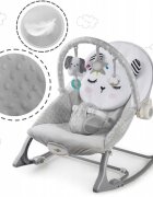 Ricokids Balansoar multifunctional cu vibratii panda 3 jucarii 7323 gri
