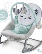 Ricokids Balansoar multifunctional cu vibratii panda 3 jucarii 7324 turcoaz