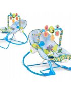 Ricokids Balansoar multifunctional cu vibratii si muzica 7302 Albastru