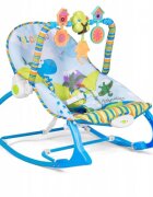 Ricokids Balansoar multifunctional cu vibratii si muzica 7302 Albastru