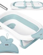 Ricokids Cadita pliabila cu termometru digital inclus Butterfly Blue