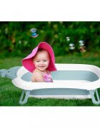 Ricokids Cadita pliabila cu termometru digital inclus Butterfly Blue
