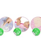 Ricokids Covoras din spuma pentru joaca si colorat cu markere incluse 120x90x03 cm Pink Style