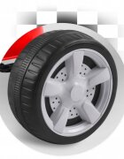 Ricokids Kart cu pedale si roti din plastic dur Gokart RK-595 Rosu
