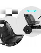 Ricokids Kart cu pedale si roti gonflabile gokart rk 590 negru