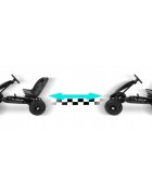 Ricokids Kart cu pedale si roti gonflabile gokart rk 590 negru