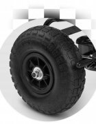 Ricokids Kart cu pedale si roti gonflabile gokart rk 590 negru