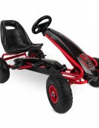 Ricokids Kart cu pedale si roti gonflabile Gokart rk 590 rosu