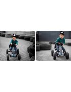 Ricokids Kart cu pedale si roti gonflabile Gokart RK-591 negru