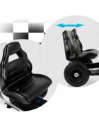 Ricokids Kart cu pedale si roti gonflabile Gokart RK-591 negru