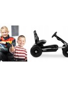 Ricokids Kart cu pedale si roti gonflabile Gokart RK-591 negru
