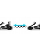 Ricokids Kart cu pedale si roti gonflabile Gokart RK-591 negru