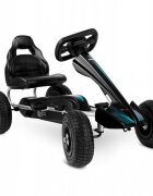 Ricokids Kart cu pedale si roti gonflabile Gokart RK-591 negru