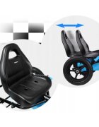 Ricokids Kart cu pedale si roti gonflabile gokart rk 592 albastru