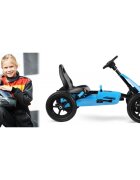Ricokids Kart cu pedale si roti gonflabile gokart rk 592 albastru