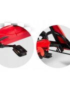 Ricokids Kart cu pedale si roti gonflabile gokart rk 592 rosu