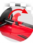 Ricokids Kart cu pedale si roti gonflabile gokart rk 592 rosu
