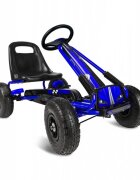 Ricokids Kart cu pedale si roti gonflabile Gokart rk 594 albastru