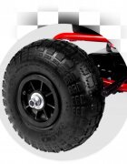 Ricokids Kart cu pedale si roti gonflabile Gokart rk 594 rosu